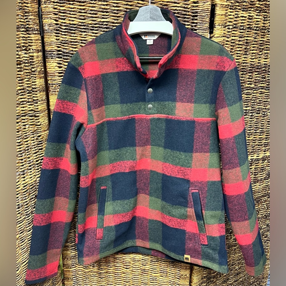 Russell Outdoors‎ Red and Black Sweater, Size: Medium